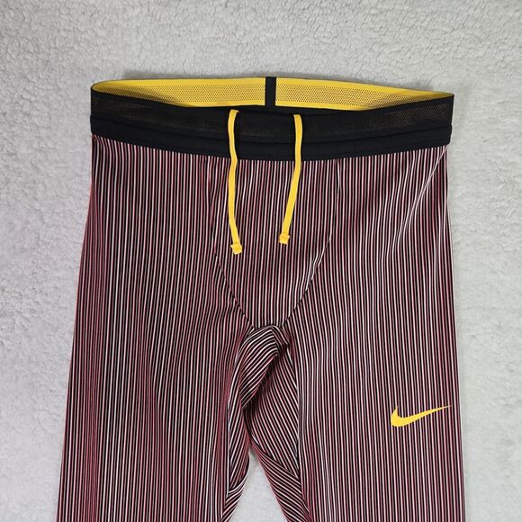 Nike Pro Elite Official Racing Tights Red Made in USA Mens Medium AO8491-000 M - Picture 2 of 9